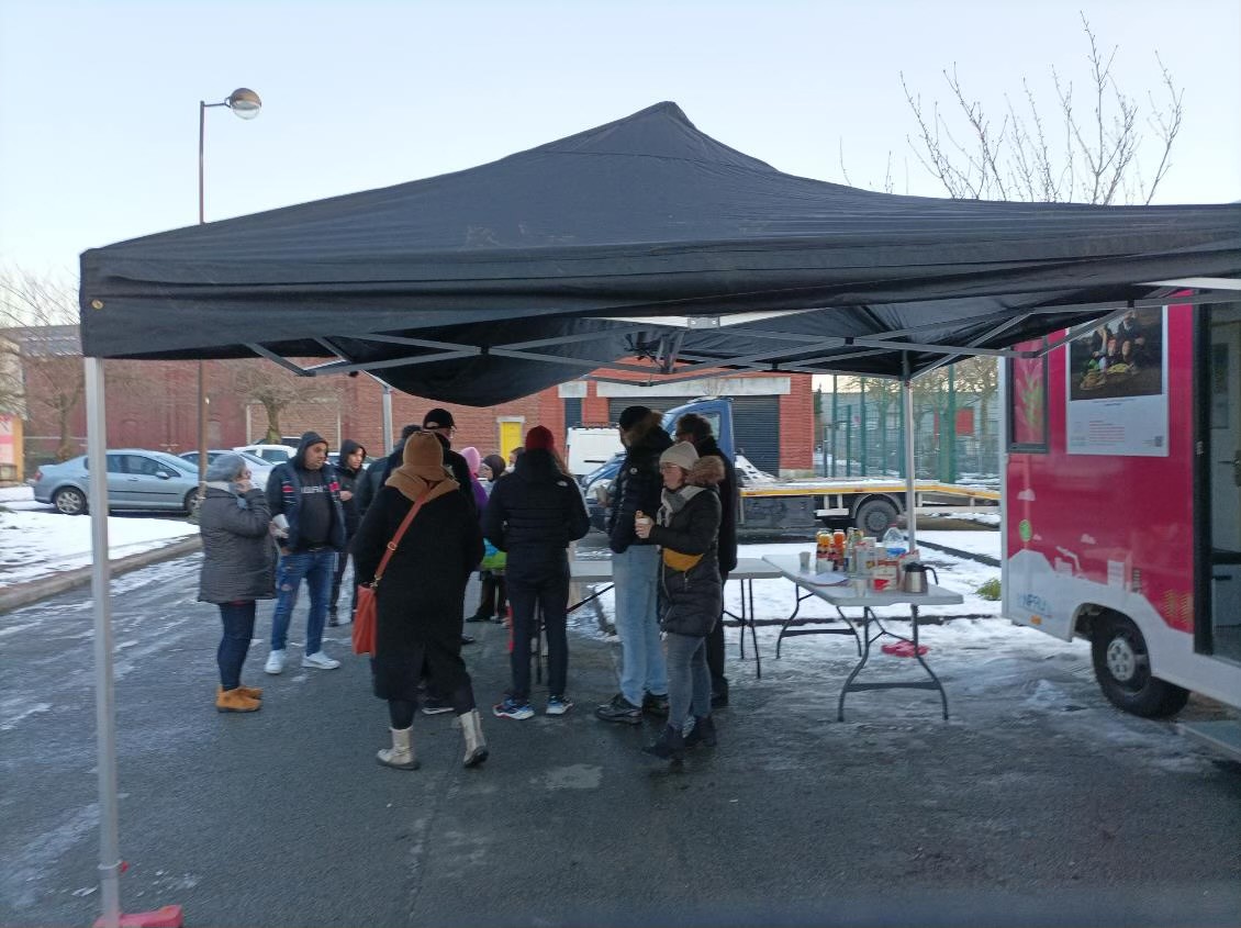 Photo du café chantier