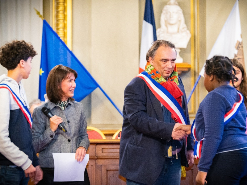 Photo cérémonie d'investiture CME